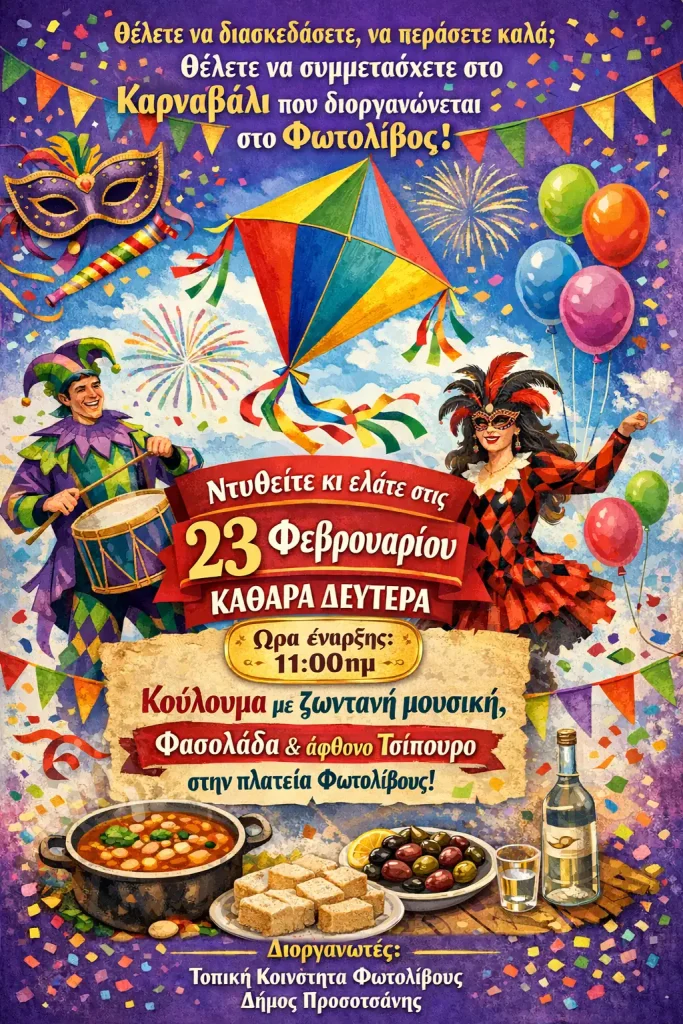 Αφίσα εκδήλωσης